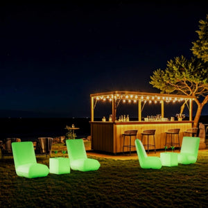 Asiento luminoso LED RGBW - 16W - Recargable (17)