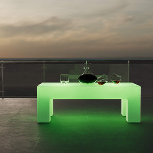 Mesa de centro LED RGBW - 20W - Recargable (19)