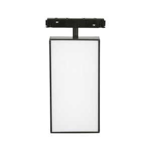 Luminaria cuadrada LED para carril magnético 48V - 18W - CRI90 - OSRAM - Barcelona Led-