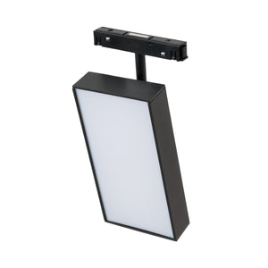 Luminaria cuadrada LED para carril magnético 48V - 18W - CRI90 - OSRAM - Barcelona Led-