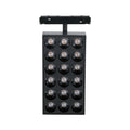 Quadratische LED-Leuchte für 48V-Magnetschienen - 18W - CRI90 - UGR18 - OSRAM 3