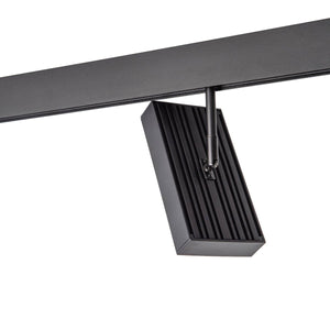 Luminaria cuadrada LED para carril magnético 48V - 18W - CRI90 - UGR18 - OSRAM - Barcelona Led-