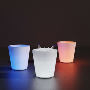 Cubitera LED RGBW - 6W - 29 x Ø 28cm - Recargable (14)