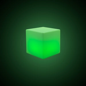Cubo luminoso LED RGBW - 4W - Recargable (7)