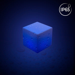 Cubo luminoso LED RGBW - 4W - Recargable - Barcelona Led-Mobiliario