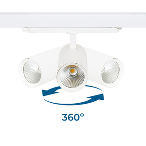 Proyector LED para carril trifásico 20W - DALI - CCT - CRI90 - Chip OSRAM (42)