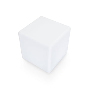 Cubo luminoso LED RGBW - 6W - Recargable - Barcelona Led-Mobiliario