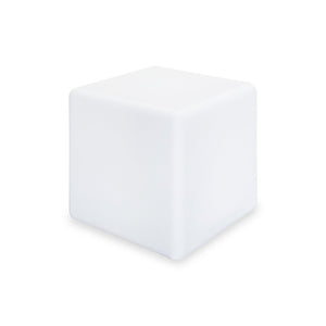 Cubo luminoso LED RGBW - 6W - Recargable - Barcelona Led-Mobiliario