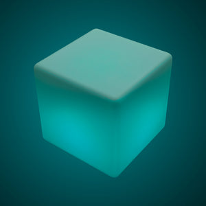 Cubo luminoso LED RGBW - 12W - Recargable (10)