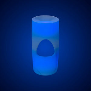 Asiento luminoso LED RGBW - 12W - Recargable - Barcelona Led-Mobiliario