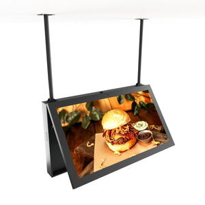 Pantalla LCD 43" Full HD - Outdoor - Soporte de techo -Android - IP65 - Barcelona Led-Signage