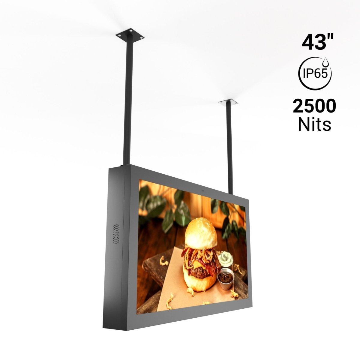 Pantalla LCD 43" Full HD - Outdoor - Soporte de techo -Android - IP65 - Barcelona Led-Signage