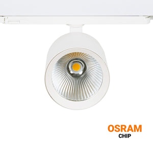 Proyector LED para carril trifásico 36W - DALI - CCT - CRI90 - Chip OSRAM - Barcelona Led-