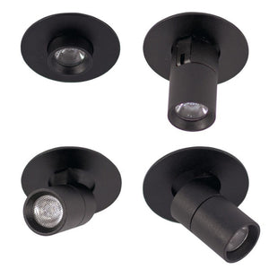 Aplique de techo LED empotrable 3W - Orientable - Chip CREE (5)