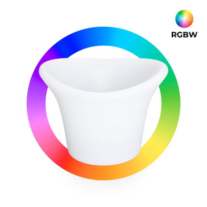 Cubitera LED RGBW - 6W - Ø 38 cm - Recargable - Barcelona Led-Mobiliario