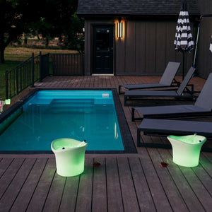 Cubitera LED RGBW - 6W - Ø 38 cm - Recargable (19)