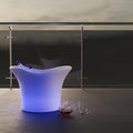 Podświetlane wiaderko na lód LED RGBW - 6W - Ø 38 cm - Ładowalne 2