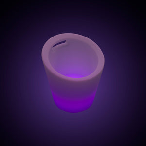 Cubitera LED RGBW - 6W - Ø 29 cm - Recargable (9)