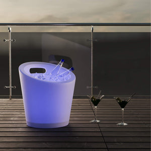 Cubitera LED RGBW - 6W - Ø 29 cm - Recargable (20)