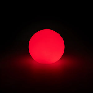 Lámpara de mesa o suelo esfera exterior - RGBW - 1W - Ø20cm - Recargable (7)