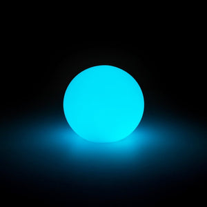 Lámpara de mesa o suelo esfera exterior - RGBW - 1W - Ø20cm - Recargable - Barcelona Led-