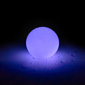 Lámpara de mesa o suelo esfera exterior - RGBW - 1W - Ø20cm - Recargable (13)