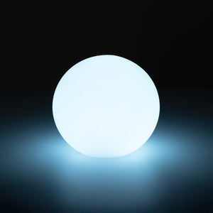 Lámpara de mesa o suelo esfera exterior - RGBW - 1W - Ø25cm - Recargable (7)