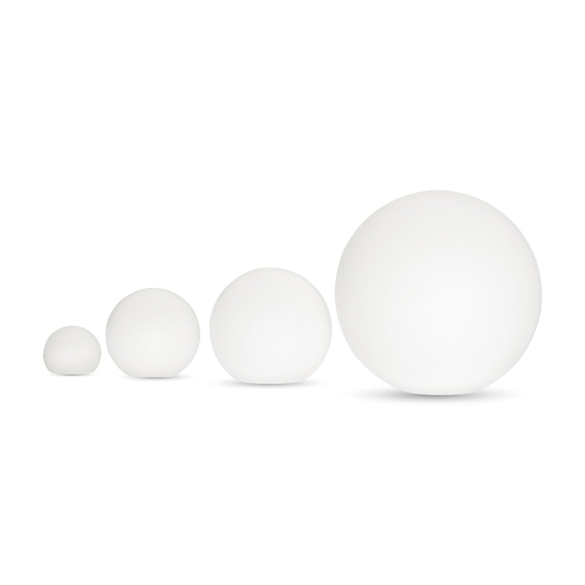 Lámpara de mesa o suelo esfera exterior - RGBW - 2W- Ø40cm - Recargable (3)