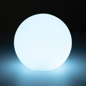 Lámpara de mesa o suelo esfera exterior - RGBW - 2W- Ø40cm - Recargable - Barcelona Led-