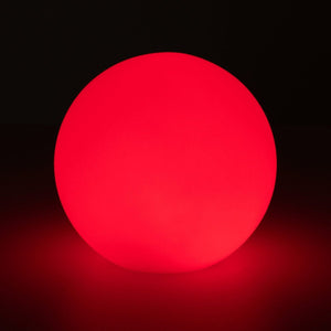 Lámpara de mesa o suelo esfera exterior - RGBW - 2W- Ø40cm - Recargable - Barcelona Led-