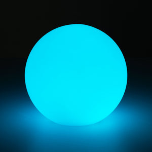 Lámpara de mesa o suelo esfera exterior - RGBW - 2W- Ø40cm - Recargable (10)