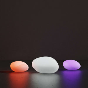 Lámpara de exterior "Stone" - RGBW - 1,2W - 40cm - Recargable (2)