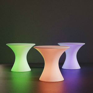 Mesa luminosa LED RGBW - 58 x Ø60 cm - 12W - Recargable (14)