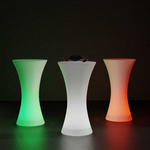 Mesa luminosa LED RGBW - 110 x Ø60 cm - 32W - Recargable (13)