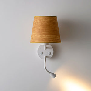 Aplique de pared para lectura "MAR" - E27 + Foco LED flexible - Barcelona Led-Decoración