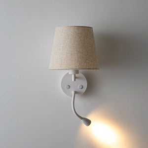 Aplique de pared para lectura "MAR II" - E27 + Foco LED flexible - Barcelona Led-Decoración