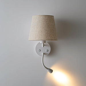 Aplique de pared para lectura "MAR II" - E27 + Foco LED flexible (6)