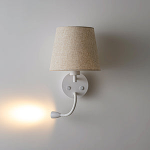 Aplique de pared para lectura "MAR II" - E27 + Foco LED flexible (8)