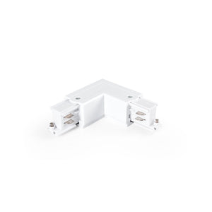 Unión rígida en L para carril trifásico superficie - GEN2 - DERECHA - Barcelona Led-Accesorios
