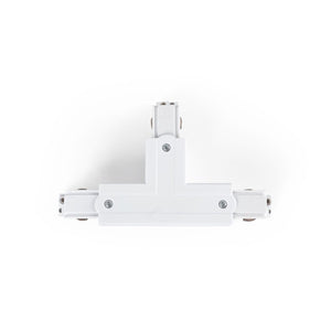 Unión rígida en T para carril trifásico superficie - GEN2 - DERECHA - Barcelona Led-Accesorios