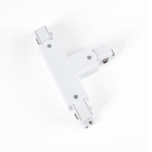 Unión rígida en T para carril trifásico superficie - GEN2 - IZQUIERDA - Barcelona Led-Accesorios