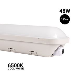 Pantalla estanca LED enlazable - 48W - 150cm - 6500K
