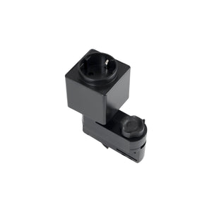 Adaptador SCHUKO para luminarias LED en carril trifásico - Barcelona Led-Accesorios