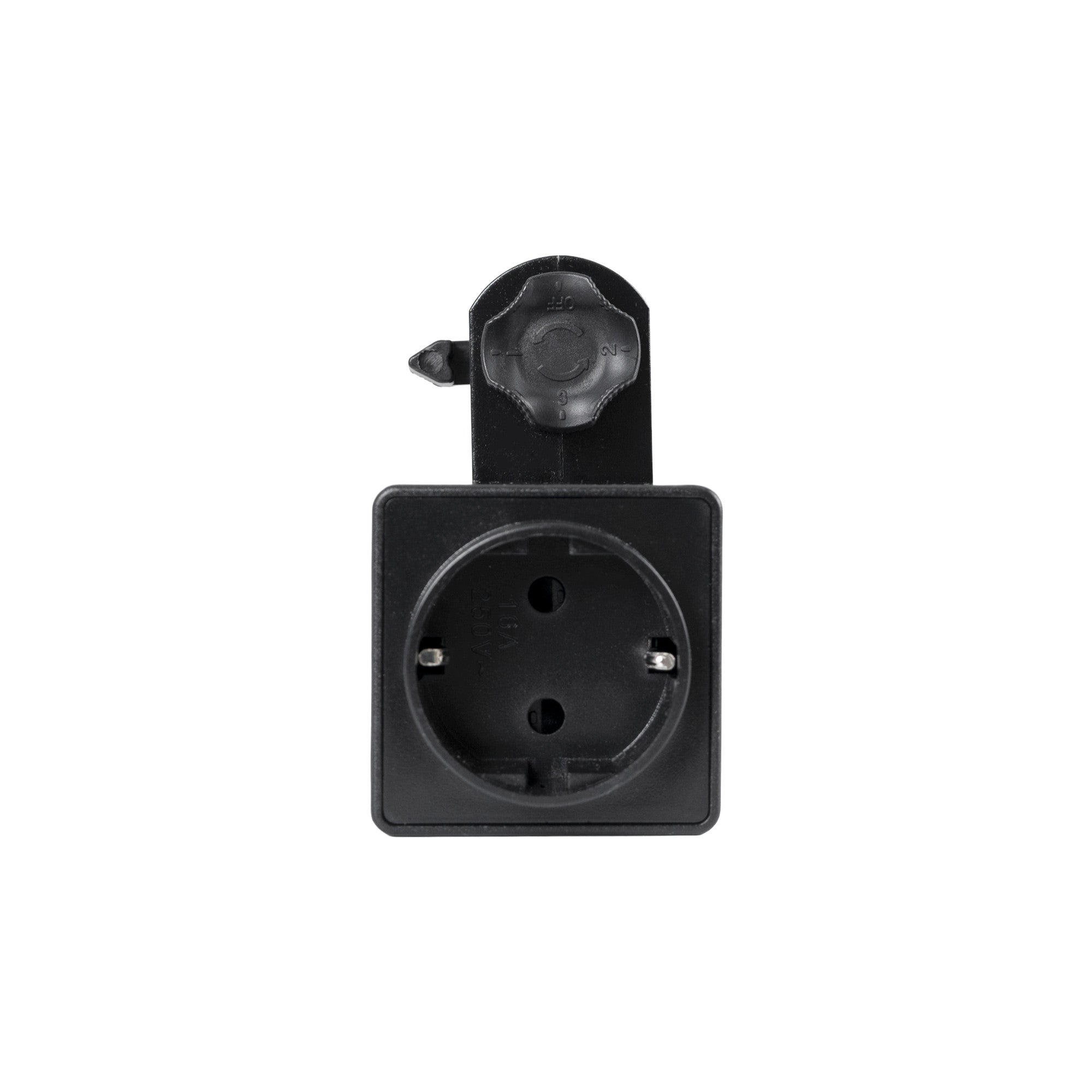Adaptador SCHUKO para luminarias LED en carril trifásico (1)