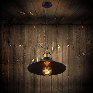 Lámpara colgante Retro "CLOCK WORK" con casquillo E27 60W (8)