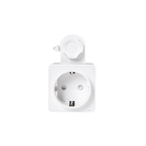 Schuko-adapter voor LED-lampen op driefasige rails