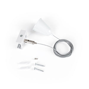 Kit de suspensión para carril trifásico - GEN2 - Cable 1,5m - 1 unidad - Barcelona Led-Accesorios