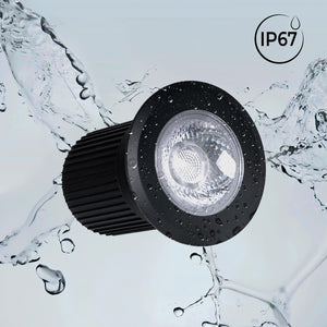 Foco LED empotrable en suelo - RGB - 12W - IP67 - 12VDC (1)