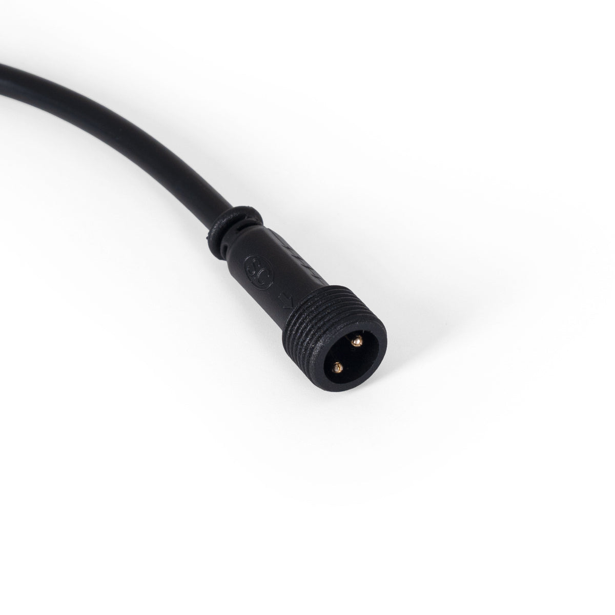 Conector estanco hembra para balizas monocolor - 2 pines - 20 cm (1)