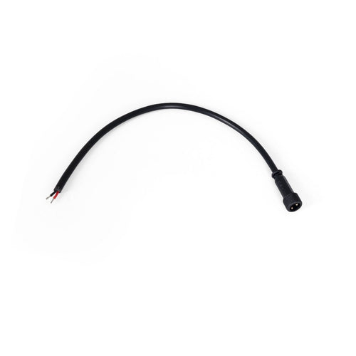 Connecteur femelle étanche pour balises unicolores - 2 broches - 20 cm